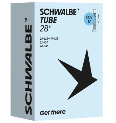 Schwalbe binnenband scv17 28 inch 28/47-622/635 clik valve 40mm