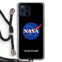 NASA: Oppo Find X3 Transparant Hoesje met koord