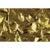 Showgear Metallic Confetti hartvormig 1 kg 55mm, goud metallic