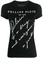 Philipp Plein t-shirt Statement - Noir - thumbnail