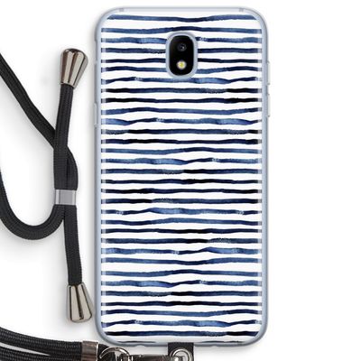 Verrassende lijnen: Samsung Galaxy J5 (2017) Transparant Hoesje met koord