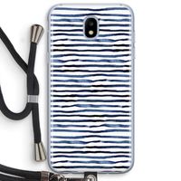 Verrassende lijnen: Samsung Galaxy J5 (2017) Transparant Hoesje met koord