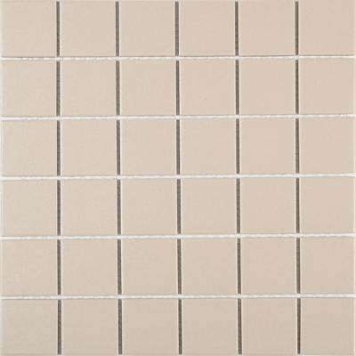Mozaïek tegels Dover Beige 5x5 Anti-slip 30,6x30,6 - Vierkant Wand en vloer Ongeglazuurd porseleinen steengoed