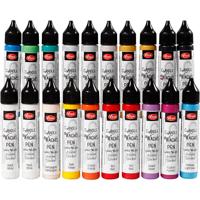 Viva Decor Kaarsversierpen, diverse kleuren, 20x28 ml/ 1 doos