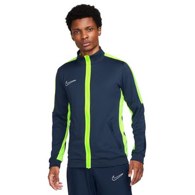 Nike Dri-FIT Academy 23 Trainingsjack Full-Zip Donkerblauw Geel Wit
