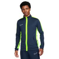 Nike Dri-FIT Academy 23 Trainingsjack Donkerblauw Geel Wit - thumbnail