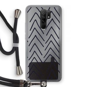 Marrakech Arrows: Xiaomi Redmi 9 Transparant Hoesje met koord