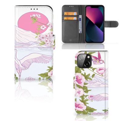 iPhone 13 Mini | Telefoonhoesje | Met pasjeshouder | Bird Standing