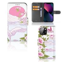 iPhone 13 Mini | Telefoonhoesje | Met pasjeshouder | Bird Standing