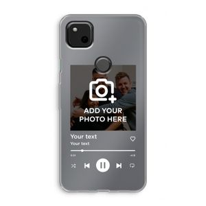 Music Player: Google Pixel 4a Transparant Hoesje