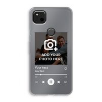 Music Player: Google Pixel 4a Transparant Hoesje