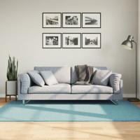 VidaXL Vloerkleed oviedo laagpolig 140x200 cm groen