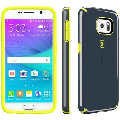 Speck Samsung Galaxy S6 CandyShell (Charcoal Grey / Anti-freeze Yellow) Speck Samsung Galaxy S6 CandyShell (Charcoal Grey / Anti-freeze Yellow)