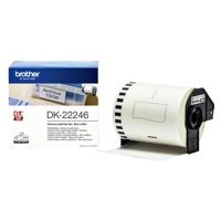Etiket brother dk22246 doorlopend 103mm 30m wit