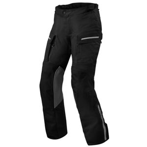 REV'IT! Offtrack 2 H2O pants, Textiel motorbroek heren, Zwart lang