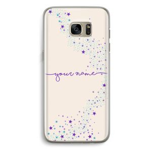 Sterren: Samsung Galaxy S7 Edge Transparant Hoesje