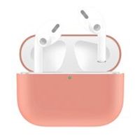 AirPods Pro / AirPods Pro 2 Solid series - Siliconen hoesje - Zalmkleur - thumbnail