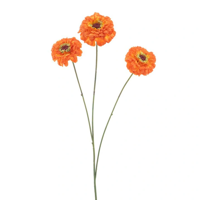 Zinnia elegans spray orange 60 cm kunstbloem Erutan Avon - Erutan avon