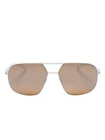 Mykita lunettes de soleil Angus à monture pilote - Argent