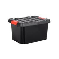 EDA outdoor/tuin opberg box Stockr - vocht- en vorstbestendig - zwart - 85L - 65 x 50 x 39 cm EDA outdoor/tuin opberg box Stockr - vocht- en vorstbestendig - zwart - 85L - 65 x 50 x 39 cm