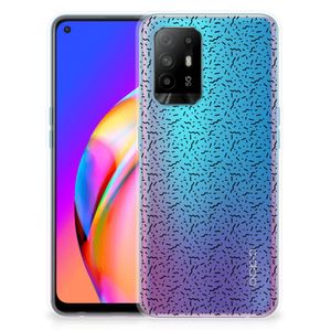 OPPO A94 5G | Reno5 Z TPU bumper Stripes Dots