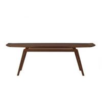 Warm Nordic Surfboard tafel walnoot