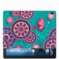 Lenovo Tab E10 Tablethoes Cirkels en Vlinders