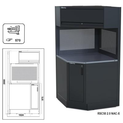 Beta Rsc50 Nac-X Zelfdragende Complete Hoek - 050001328