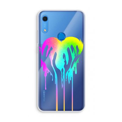 Hold My Heart: Huawei Y6s Transparant Hoesje