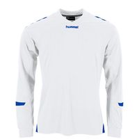 Hummel 111006K Fyn Long Sleeve Shirt Kids - White-Royal - 116