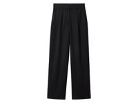esmara Dames flanellen broek - Wide leg (Zwart, 40) esmara Dames flanellen broek - Wide leg (Zwart, 40)