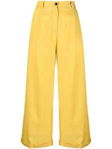 Myths pantalon ample à coupe courte - Jaune