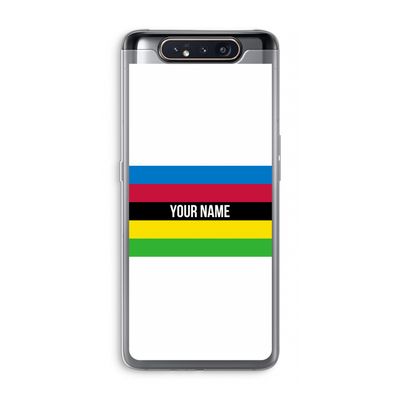 WK Wielrennen: Samsung Galaxy A80 Transparant Hoesje