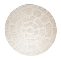 Light & Living Rond Vloerkleed 'Bajelo' 220cm, kleur Beige