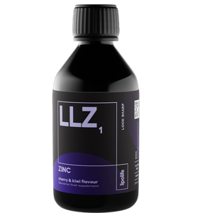 LLZ1 Zink 250ml liposomaal kers en kiwismaak