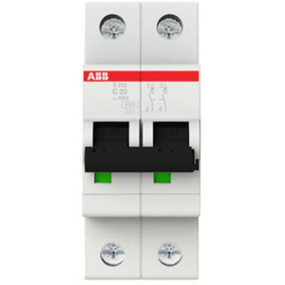 ABB 2CDS252001R0204 S202-C20 Zekeringautomaat 2-polig