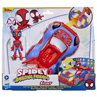 Hasbro Spidey and His Amazing Friends Glow Tech Web-Crawler en Spidey Actiefiguur - thumbnail