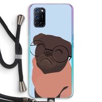 Ludo: Oppo A52 Transparant Hoesje met koord