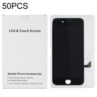 50 PCS LCD-scherm en Digitizer witte kartonnen doos verpakking voor iPhone 8 / 7