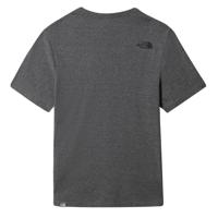 The North Face S/S Easy T-Shirt Heren TNFmediumgreyheather(Std) S