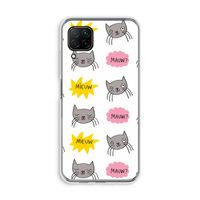 Meow: Huawei P40 Lite Transparant Hoesje