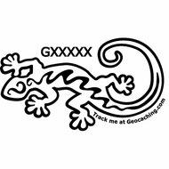 Gecko trackable sticker Gecko trackable sticker