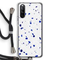 Terrazzo N°5: Sony Sony Xperia 10 III Transparant Hoesje met koord