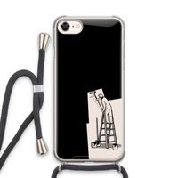 Musketon Painter: iPhone 7 Transparant Hoesje met koord