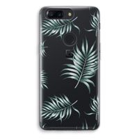 OnePlus 5T Transparant Hoesje (Soft) - Simple leaves - thumbnail