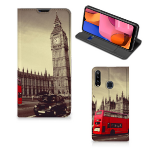 Samsung Galaxy A20s Book Cover Londen