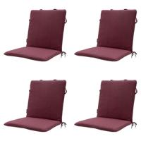 Zitje universeel 40x40 rits Bordeaux eco nature outdoor (4 stuks) Madison - Madison
