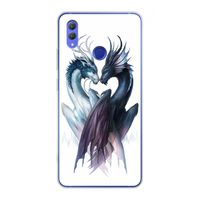 Yin Yang Dragons: Honor Note 10 Transparant Hoesje