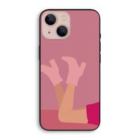 Pink boots: iPhone 13 mini Biologisch afbreekbaar hoesje