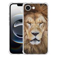 Apple iPhone 16e Hoesje - Leeuw TPU Antishock Apple iPhone 16e Hoesje - Leeuw TPU Antishock